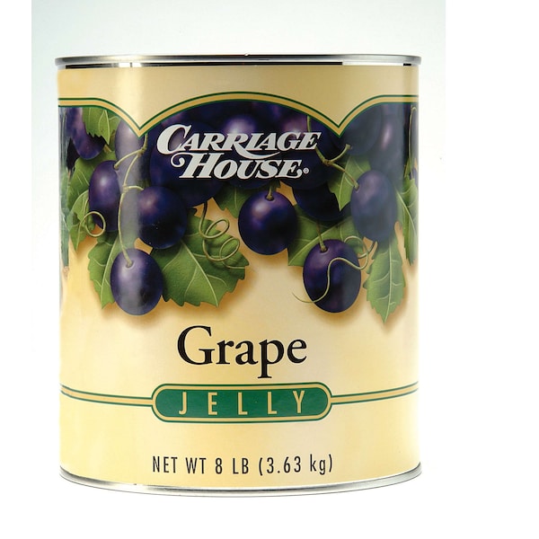 Carriage House 8lbs Grape Jelly, PK6